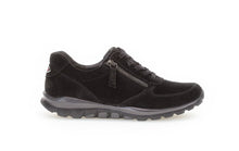 Afbeelding in Gallery-weergave laden, GABOR ROLLINGSOFT SNEAKER MET UITNEEMBAAR VOETBED ZWART
