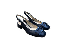 Afbeelding in Gallery-weergave laden, ARA BALLERINA H-BREEDTE MET OPEN HIEL BLAUW
