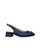 Afbeelding in Gallery-weergave laden, ARA BALLERINA H-BREEDTE MET OPEN HIEL BLAUW
