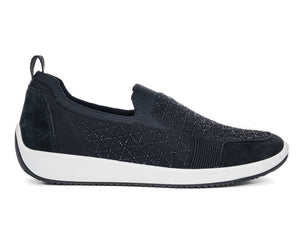 ARA LOAFER MET UITNEEMBAAR VOETBED G WIJDTE BLAUW