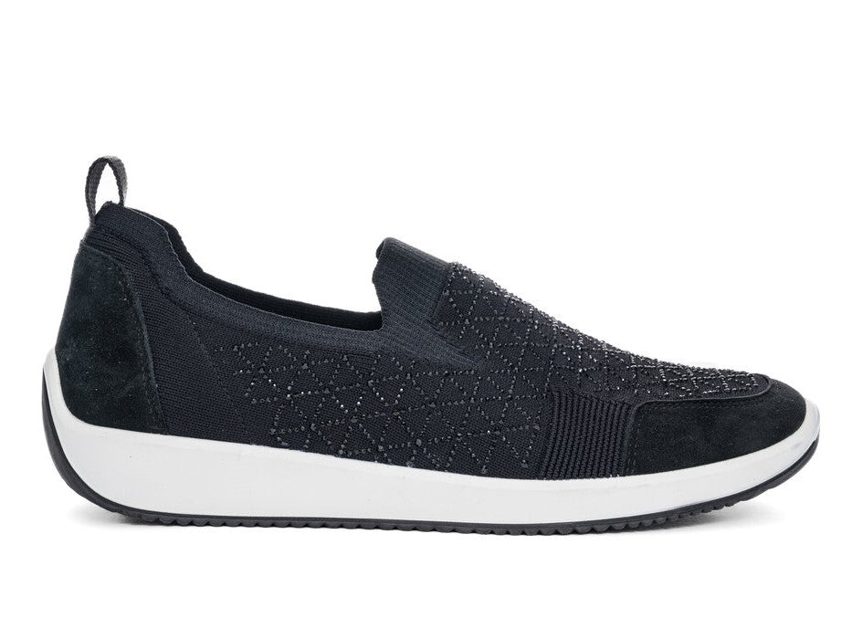 ARA LOAFER MET UITNEEMBAAR VOETBED G WIJDTE BLAUW
