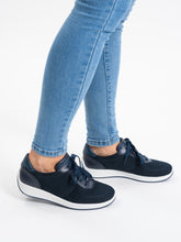 Afbeelding in Gallery-weergave laden, ARA SNEAKER G-BREEDTE MET UITNEEMBAAR VOETBED BLAUW
