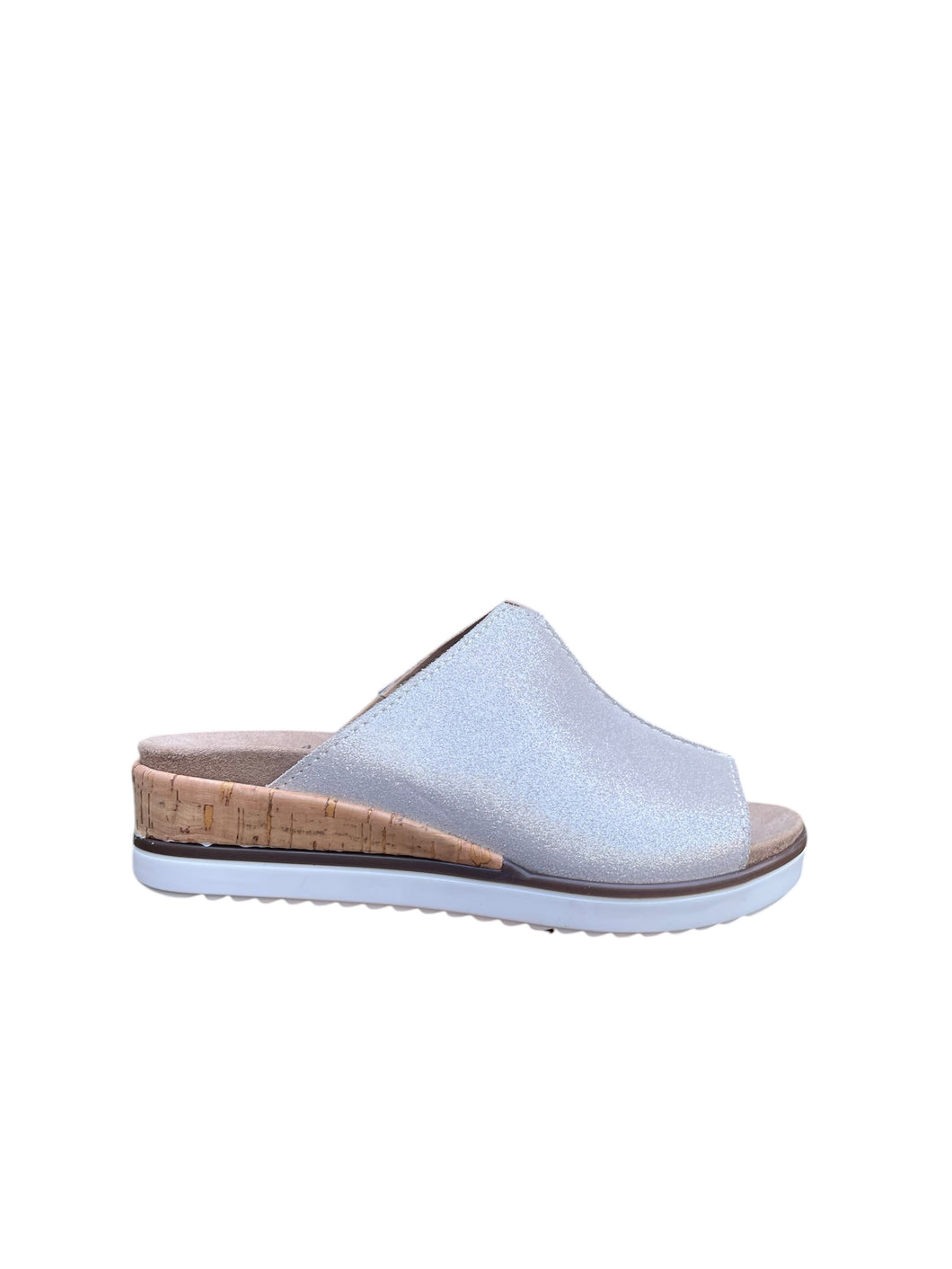 DR.BRINKMANN SLIPPER UITNEEMBAAR VOETBED PLATINO
