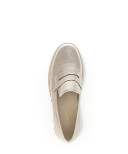 GABOR MOCCASIN LAKLEDER BEIGE
