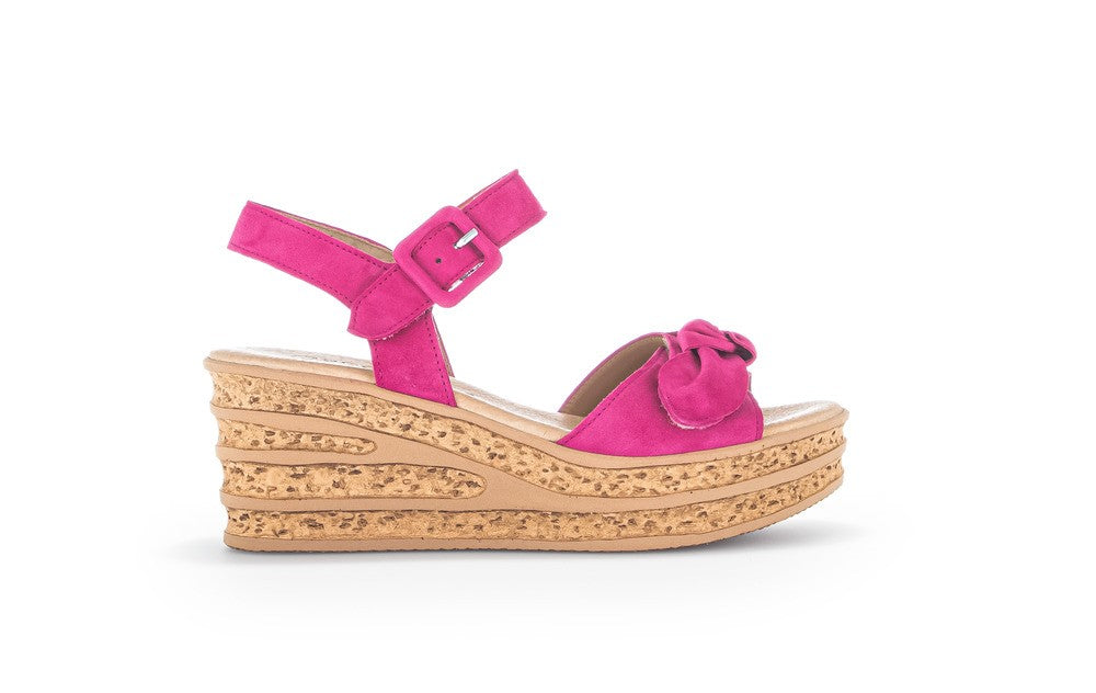 GABOR SANDAAL MET SLEEHAK EN RIEM PINK