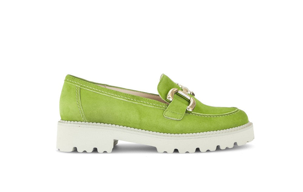 GABOR LOAFER MET GESP GRANNY GREEN