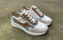Afbeelding in Gallery-weergave laden, SOLIDUS DAMES SNEAKER MET UITNEEMBAAR VOETBED H-WIJDTE
