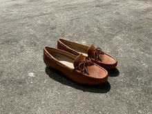 Afbeelding in Gallery-weergave laden, WIRTH MOCCASIN MET UITNEEMBAAR VOETBED COGNAC
