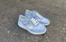Afbeelding in Gallery-weergave laden, SOLIDUS SNEAKERS K BREEDTE MET VETERS, RITS EN UITNEEMBAAR VOETBED

