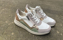 Afbeelding in Gallery-weergave laden, SOLIDUS DAMES SNEAKER MET UITNEEMBAAR VOETBED H+K WIJDTE MULTI

