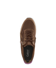 Afbeelding in Gallery-weergave laden, GABOR SNEAKER MET UITNEEMBAAR VOETBED K WIJDTE BRUIN
