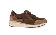 Afbeelding in Gallery-weergave laden, GABOR SNEAKER MET UITNEEMBAAR VOETBED K WIJDTE BRUIN
