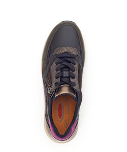ROLLINGSOFT GABOR SNEAKERS MET UITNEEMBAAR VOETBED MULTI