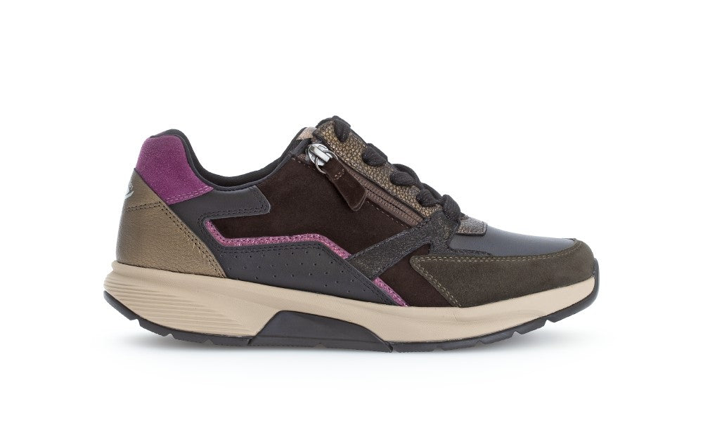ROLLINGSOFT GABOR SNEAKERS MET UITNEEMBAAR VOETBED MULTI