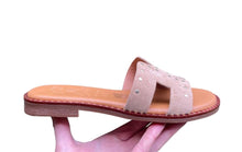 Afbeelding in Gallery-weergave laden, OH MY SANDALS SLIPPER STUDS BEIGE
