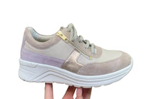Afbeelding in Gallery-weergave laden, SOLIDUS SNEAKERS K BREEDTE MET VETERS, RITS EN UITNEEMBAAR VOETBED

