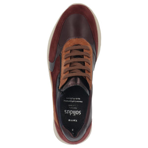 SOLIDUS SNEAKER MET UITNEEMBAAR VOETBED K WIJDTE BRUIN