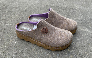 ROHDE PANTOFFELS MET UITNEEMBAAR VOETBED
