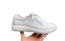 Afbeelding in Gallery-weergave laden, WALDLAUFER DAMES SNEAKER MET UITNEEMBAAR VOETBED K-WIJDTE WIT

