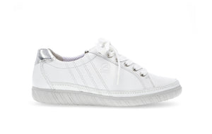 GABOR SNEAKER MET UITNEEMBAAR VOETBED WIT