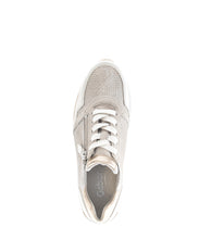 Afbeelding in Gallery-weergave laden, GABOR SNEAKER MET UITNEEMBAAR VOETBED BEIGE
