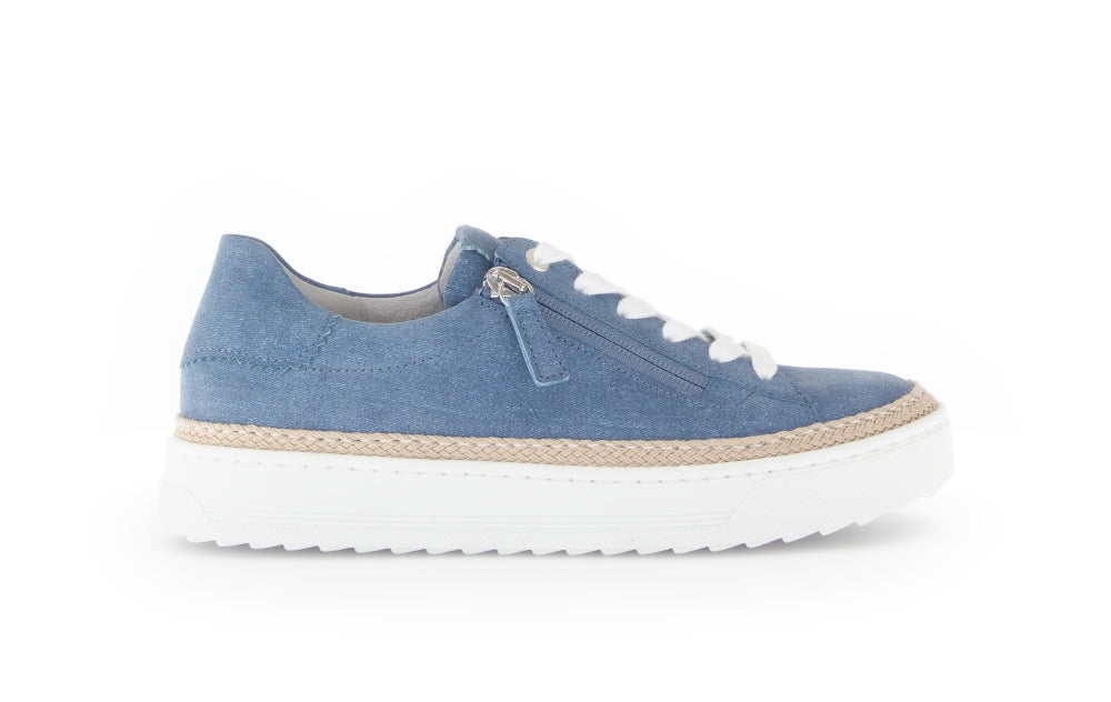 GABOR SNEAKER MET UITNEEMBAAR VOETBED JEANS