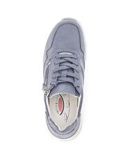 Afbeelding in Gallery-weergave laden, GABOR SNEAKER MET UITNEEMBAAR VOETBED AQUAMARIN
