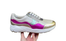 Afbeelding in Gallery-weergave laden, SOLIDUS SNEAKER K BREEDTE MET VETERS, RITS EN UITNEEMBAAR VOETBED
