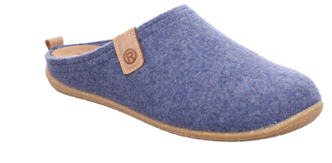ROHDE DAMES SLIPPER BLAUW