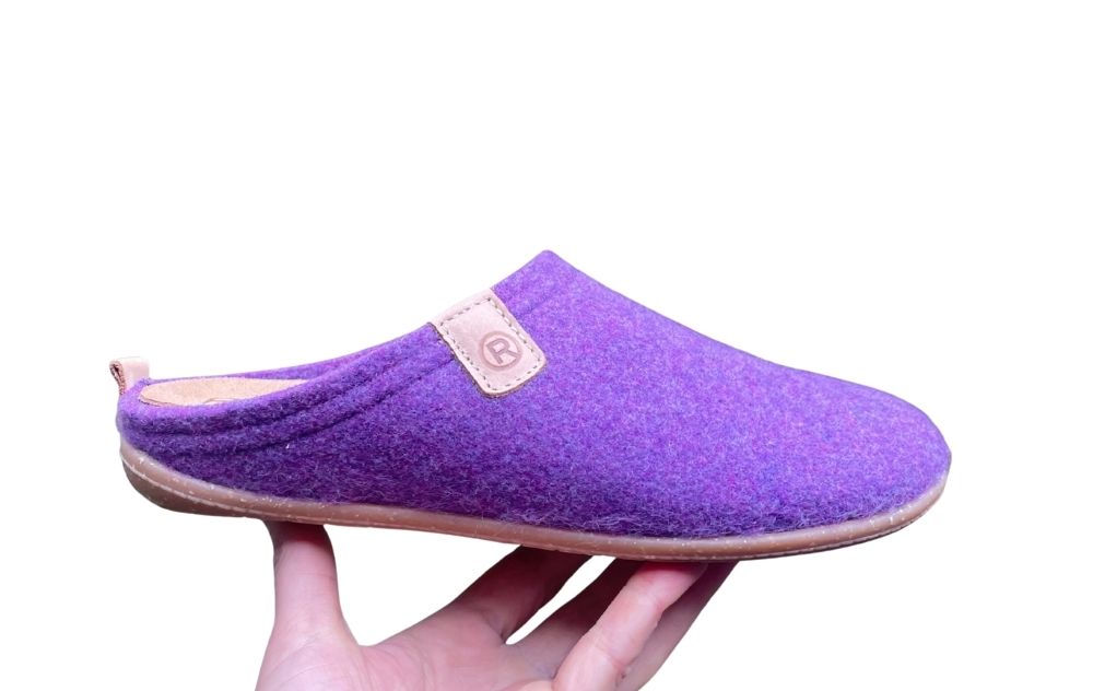ROHDE DAMESSLIPPER MET UITNEEMBAAR VOETBED VIOLET