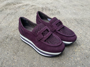 SOFTWAVES LOAFER MET DIKKE ZOOL EN UITNEEMBAAR VOETBED PAARS