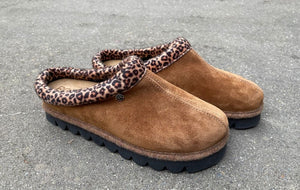ROHDE SLIPPER UITNEEMBAAR VOETBED CAMEL