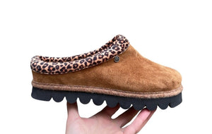 ROHDE SLIPPER UITNEEMBAAR VOETBED CAMEL