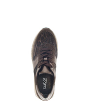 Afbeelding in Gallery-weergave laden, GABOR SNEAKER MET UITNEEMBAAR VOETBED BRONS
