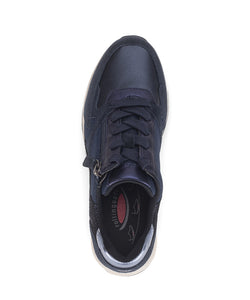 GABOR SNEAKER MET UITNEEMBAAR VOETBED BLAUW