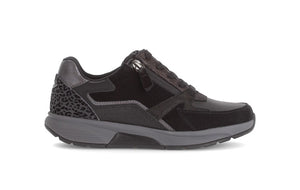 GABOR SNEAKER MET UITNEEMBAAR VOETBED ZWART