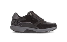 Afbeelding in Gallery-weergave laden, GABOR SNEAKER MET UITNEEMBAAR VOETBED ZWART
