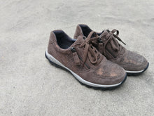 Afbeelding in Gallery-weergave laden, GABOR ROLLINGSOFT SNEAKERS MET VETER EN RITS UITNEEMBAAR VOETBED GRIJS
