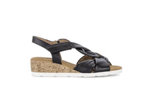 Afbeelding in Gallery-weergave laden, GABOR SANDAAL MET BANDJES ZWART H BREEDTE
