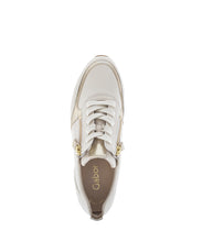 Afbeelding in Gallery-weergave laden, GABOR SNEAKER MET UITNEEMBAAR VOETBED PLATINO
