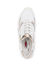 Afbeelding in Gallery-weergave laden, GABOR SNEAKER MET UITNEEMBAAR VOETBED WIT
