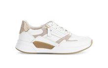 Afbeelding in Gallery-weergave laden, GABOR SNEAKER MET UITNEEMBAAR VOETBED WIT
