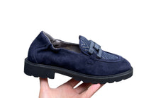 Afbeelding in Gallery-weergave laden, SOFTWAVES LOAFER MET UITNEEMBAAR VOEDTBED BLAUW
