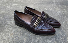 Afbeelding in Gallery-weergave laden, SOFTWAVES MOCASSINS CROCOPRINT EN GESP AFRICA
