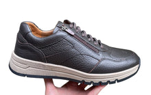 Afbeelding in Gallery-weergave laden, WALDLÄUFER SNEAKER H BREEDTE MET VETERS, RITS EN UITNEEMBAAR VOETBED
