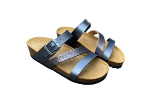 DR.BRINKMANN SLIPPER VOETBEDZOOL BLAUW