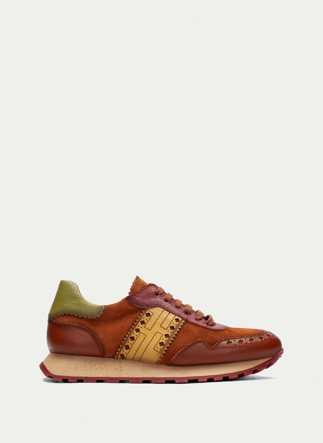 HISPANITAS SNEAKER COGNAC