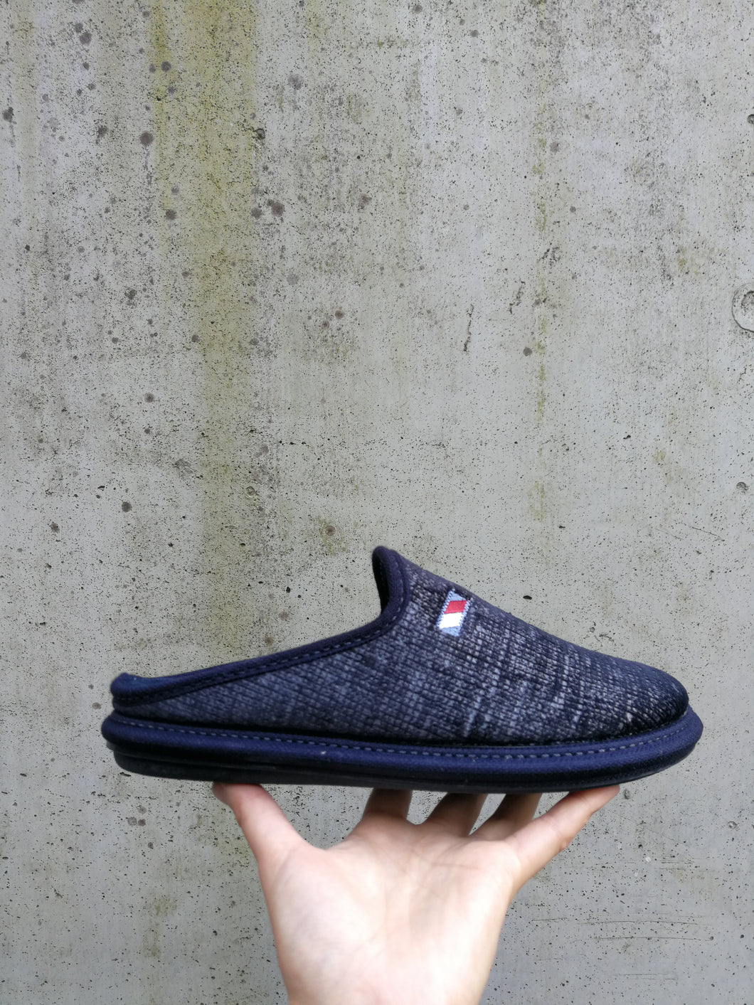 FLY FLOT PANTOFFELS BLAUW