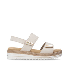 Afbeelding in Gallery-weergave laden, REMONTE SANDALEN MET KLEVERS EN UITNEEMBAAR VOETBED BEIGE
