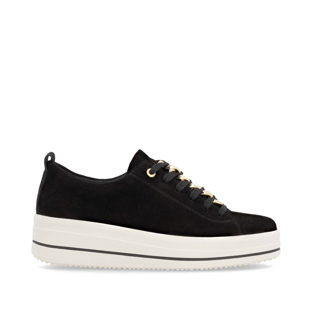 REMONTE SNEAKERS MET UITNEEMBAAR VOETBED ZWART
